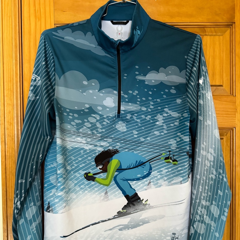 Spyder 1/4 Zip Base/Mid Layer - New, no tag